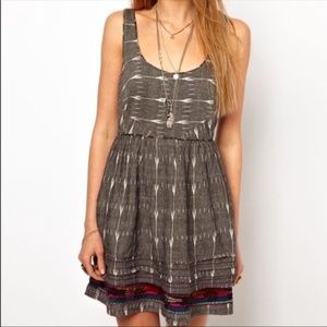 Free People New Romantics Weathervane Ikat Dress